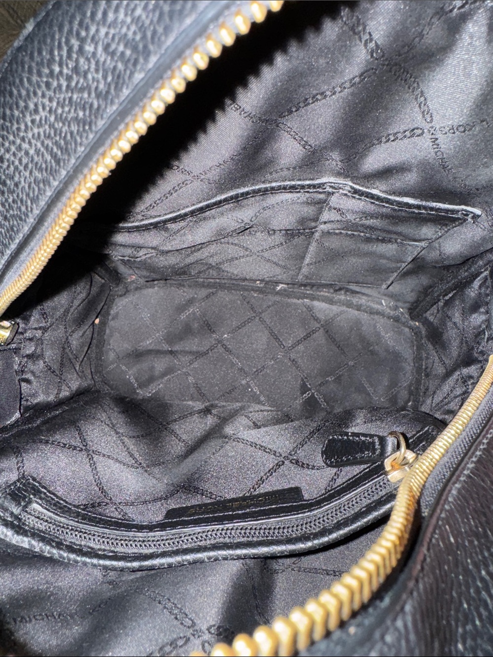 Michael Kors Bag Abbey Black Pebbled Leather Small Backpack - Picture 13 of 17